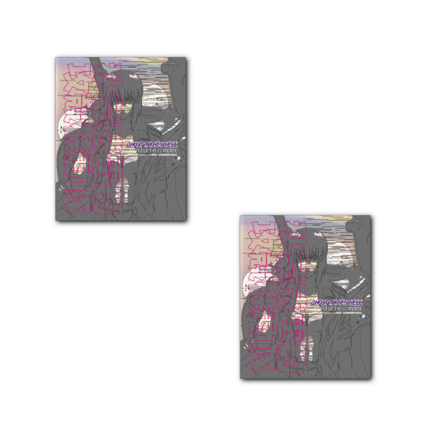 攻殻機動隊SAC×アキバ感電デンキ ステッカー-3