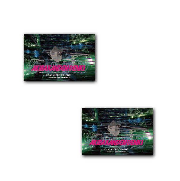 攻殻機動隊SAC×アキバ感電デンキ ステッカー-5