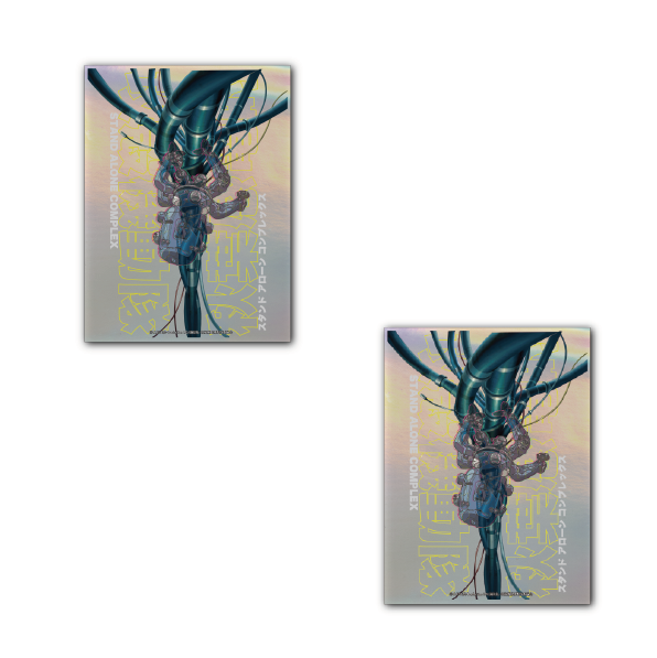 攻殻機動隊SAC×アキバ感電デンキ ステッカー-1